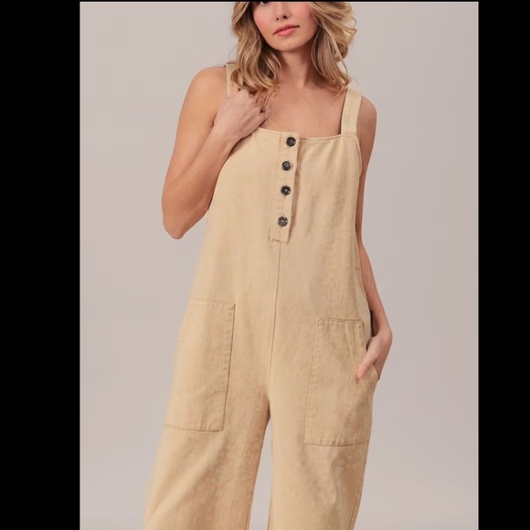 NWT BiBi Denim Overalls - Picture 4 of 6